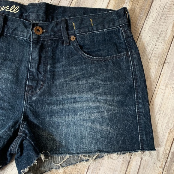 Women’s Shorts Denim Shorts  Madewell Denim Jean Shorts Cutoff Fringe s… - Picture 7 of 8